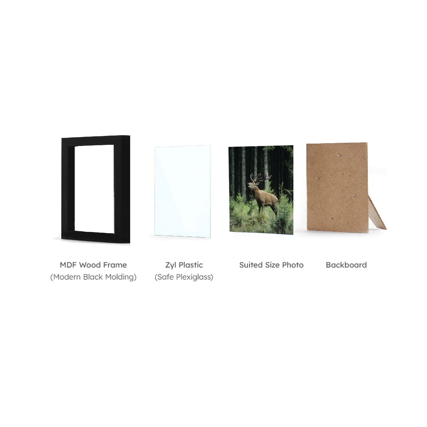 5x5" Photo Frame - Set of 3