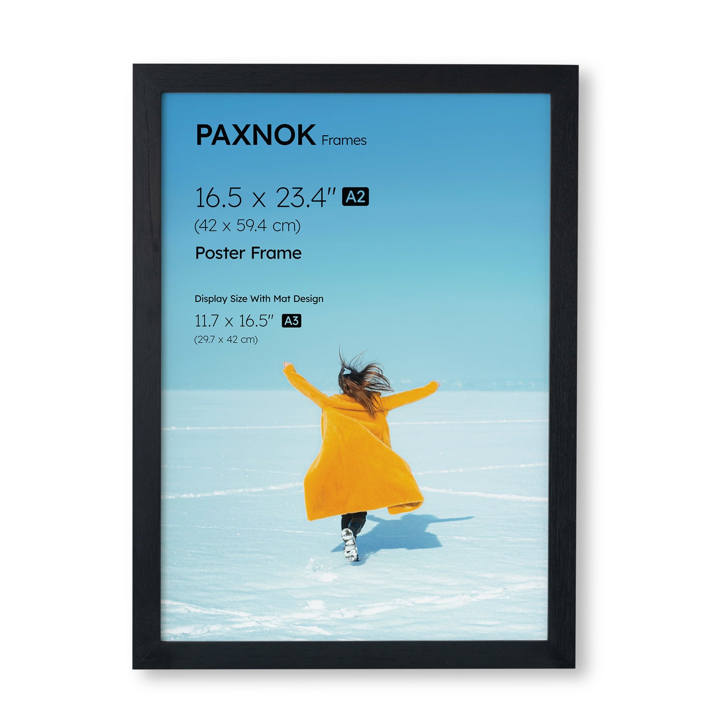 A2 Photo Frame with White Mat