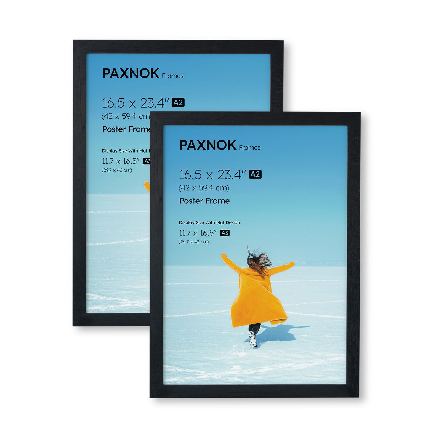 A2 Photo Frame with White Mat